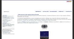 Desktop Screenshot of fercareuropa.com